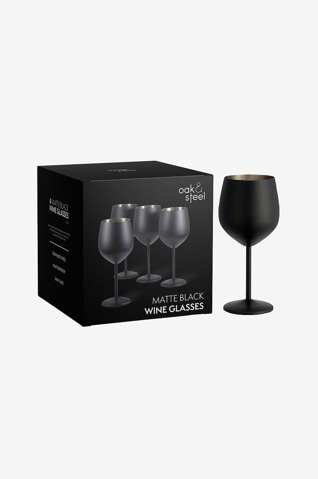 Oak & Steel  matta 4-pack