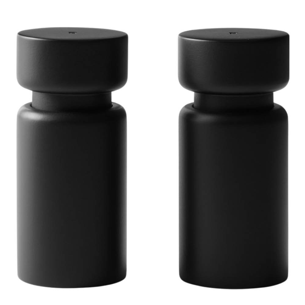 CrushGrind - Helsinki Maustemylly mini 11 cm 2-pack svart bok
