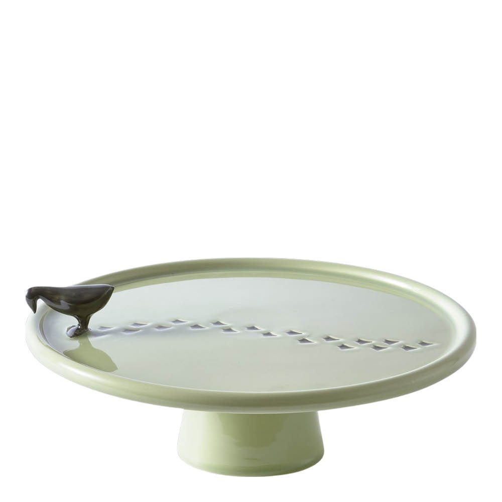 Pols Potten - Duck tarjoiluvati jalalla 30x8,3 cm vihreä