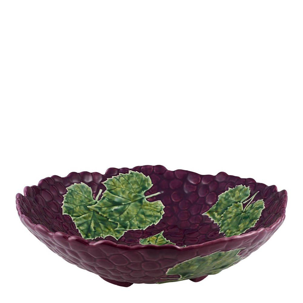 Bordallo Pinheiro - Grapes Salattikulho 3 L Liila