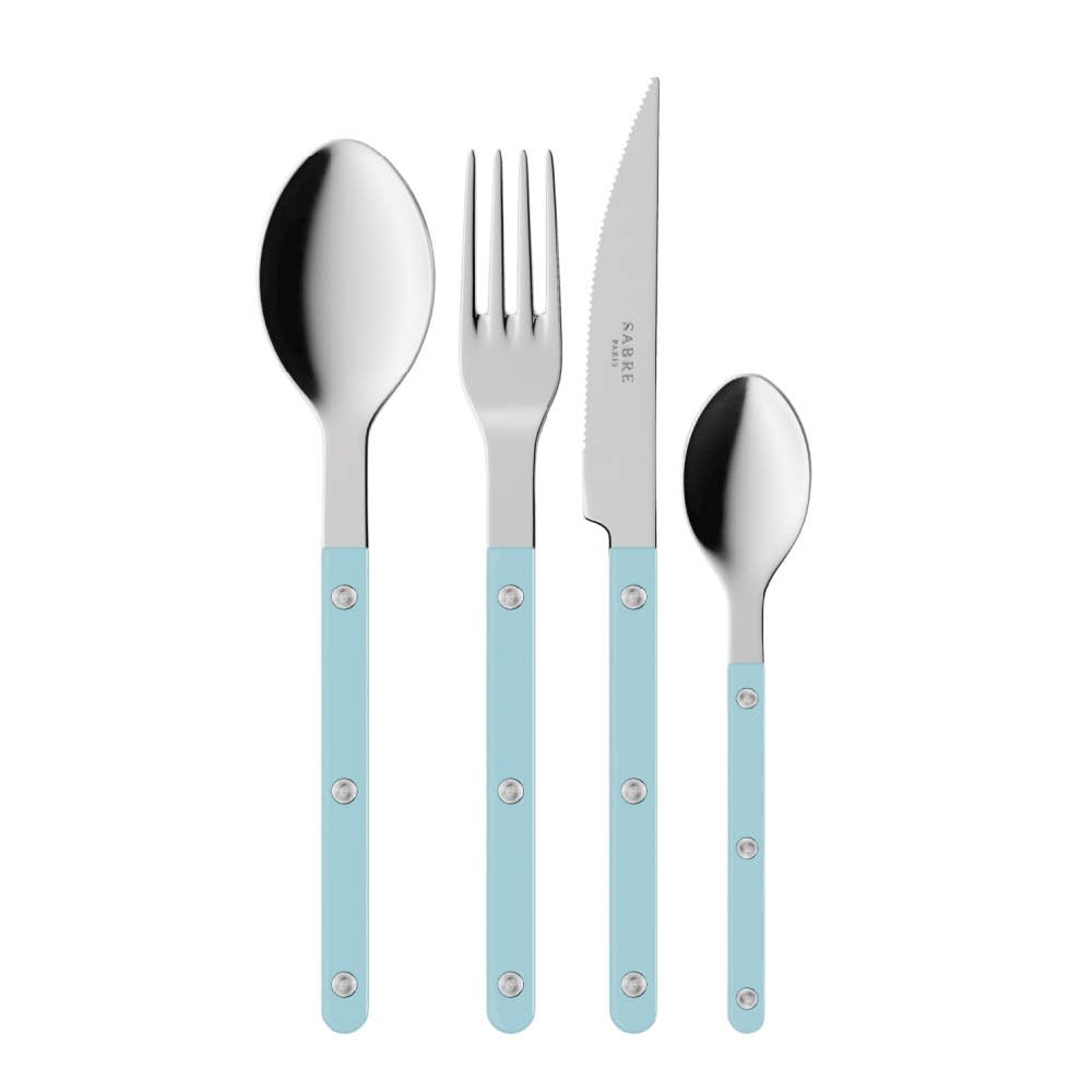Sabre - Bistrot ruokailuvälinesarja 4 kpl Pastel Blue