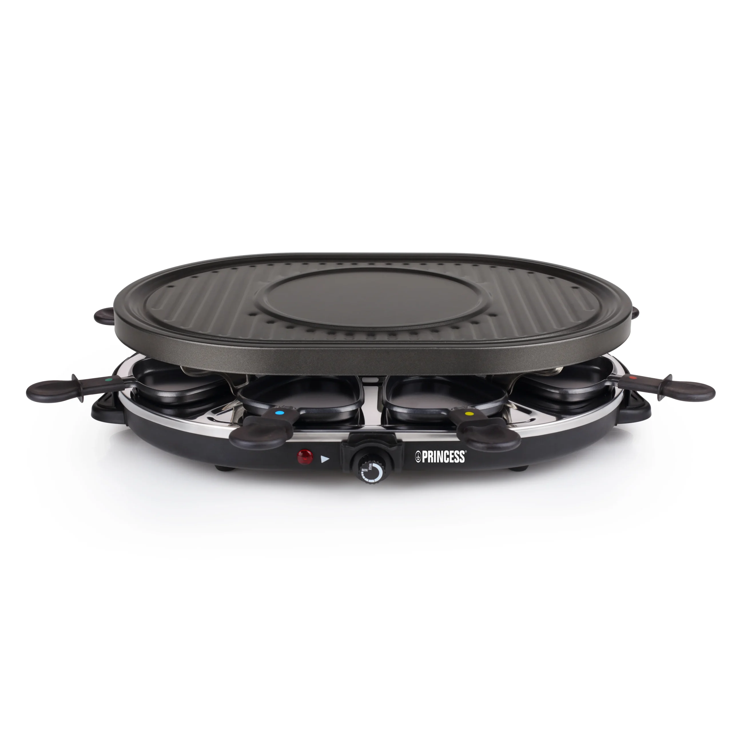 Princess 8 Oval Grill Party -raclette 43X30cm grillplatta