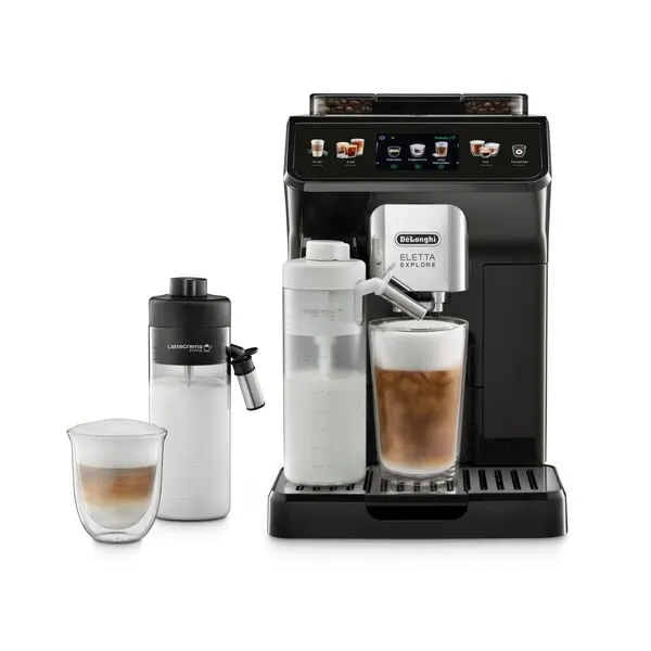De'Longhi Eletta Explore ECAM450.55.G -täysautomaattinen espressokone, harmaa
