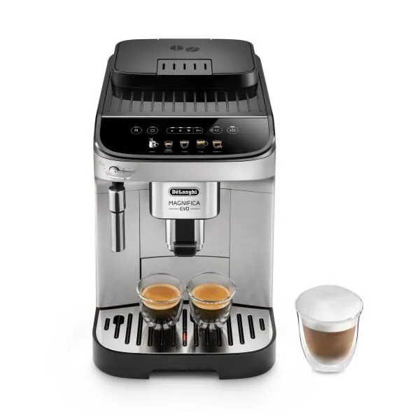 De'Longhi Magnifica Evo ECAM 290.31.SB -täysautomaattinen espressokone, musta ja hopea