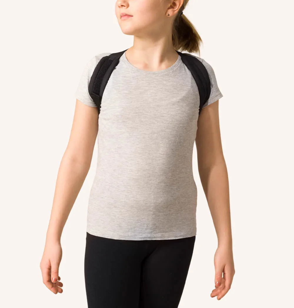 Swedish Posture Ryhtituki Junior XS Musta