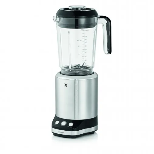 WMF Kult X 04.1652.0011 900 W 1,2 l -tehosekoitin, musta ja ruostumaton teräs