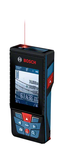 Bosch Laser rangefinder GLM 150-27 C Professional (blue/black, range 100m, red laser line)