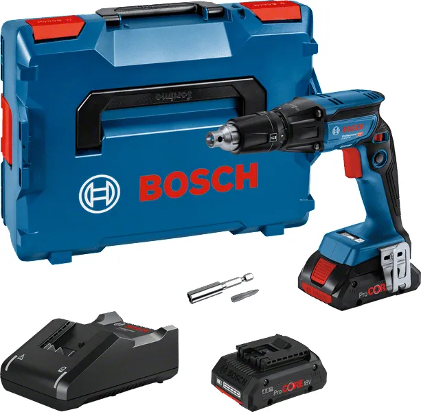 Bosch GTB 18V-45 (2xPC4.0Ah. GAL 18V-40 -akkuruuvinväännin