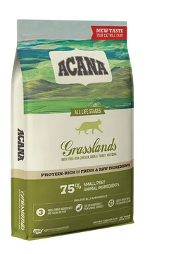 Acana Grasslands, Kissan kuivaruoka, Adult, Viljaton, Korkeaproteiininen, 4,5 kg