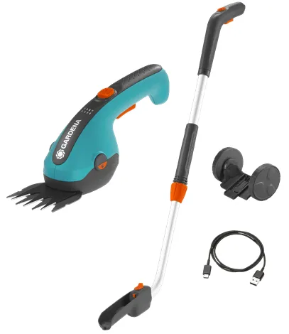 Gardena ClassicCut Li -akkukäyttöiset ruohosakset teleskooppivarrella