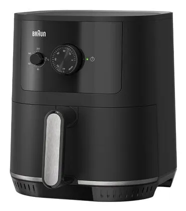 Braun MultiFry 3 HF3000, 4,3 l, 1,2 kg, 1500 W, airfryer, musta