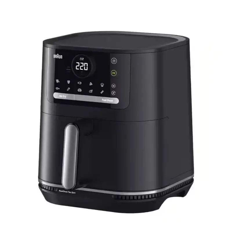 Braun MultiFry 5 HF 5054I, 6 l, 1,4 kg, 2000 W, airfryer, musta