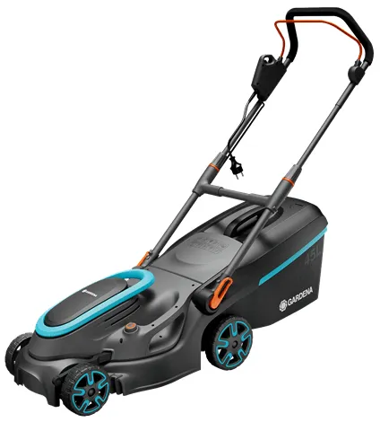 GARDENA PowerMax 37/1800 G2 -sähköruohonleikkuri, 1800 W, 37 cm, 45 L, 500 m², musta