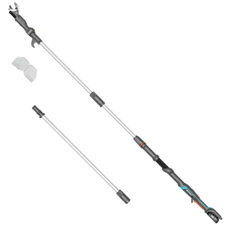 Gardena HighCut 360/18V P4A -akkuoksaleikkuri teleskooppivarrella sis. akun