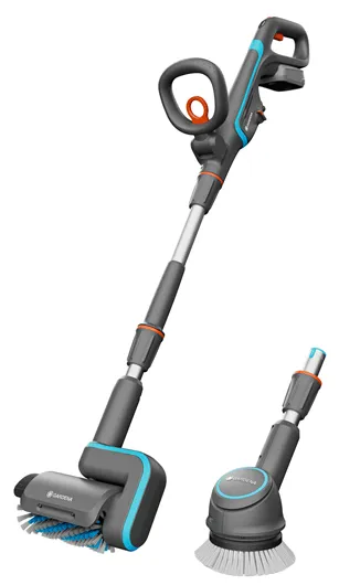 Gardena AquaBrush 18 V P4A -terassipesuri ja harja Universal