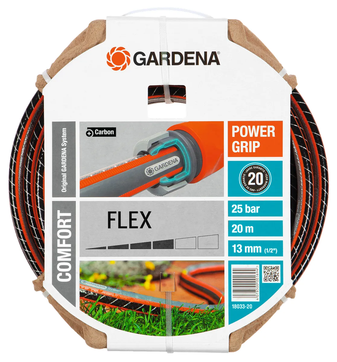 Gardena Comfort Flex -puutarhaletku, 20m, 13mm