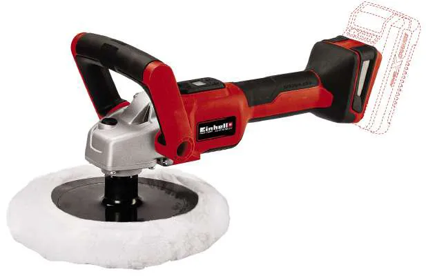 Einhell -akkukiillotus- ja hiomakone, CE-CP 18/180