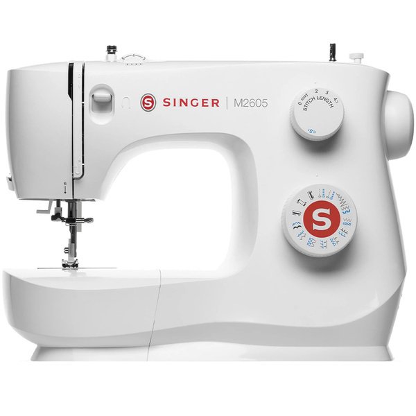 Singer M2605 LED -ompelukone, 19 ompelusilmukkaa