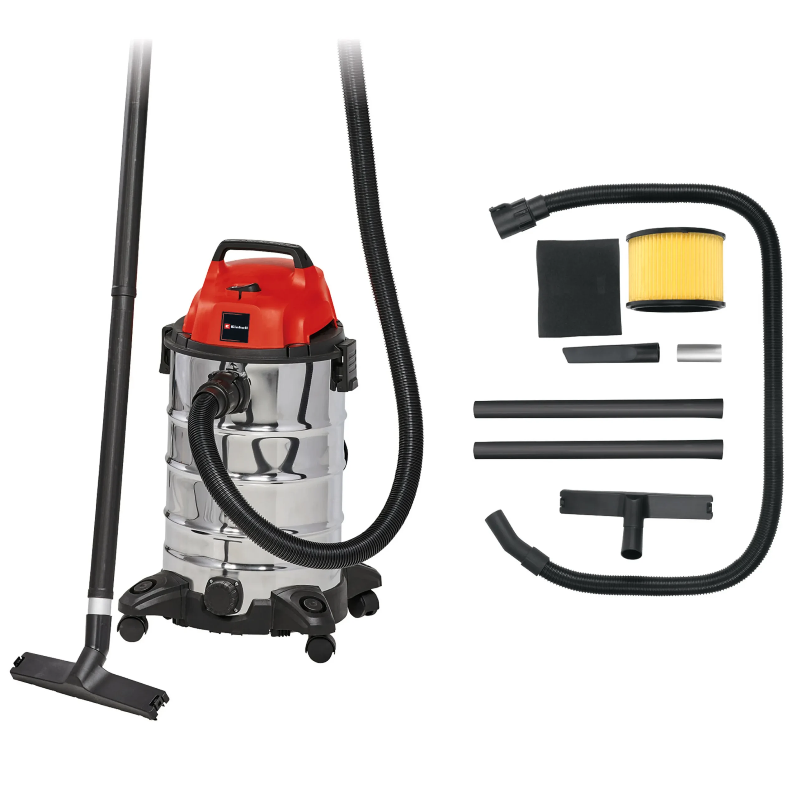 Einhell TC-VC 1930 S -märkä-kuivaimuri 30 L 1500 W, hopea