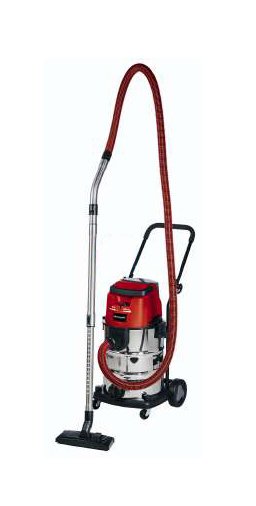 Einhell TE-VC 36/30 Li S-Solo 30L -märkä-kuivaimuri, musta, harmaa, punainen