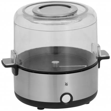 WMF KÜCHENminis Popcorn-kone, 2,2 L, 250 W, Musta/ruostumaton teräs