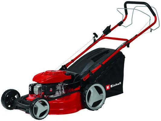 Einhell GC-PM 51/3 S HW-E -bensiinikäyttöinen ruohonleikkuri, 2700 W, 510 mm, 70 L, musta, punainen