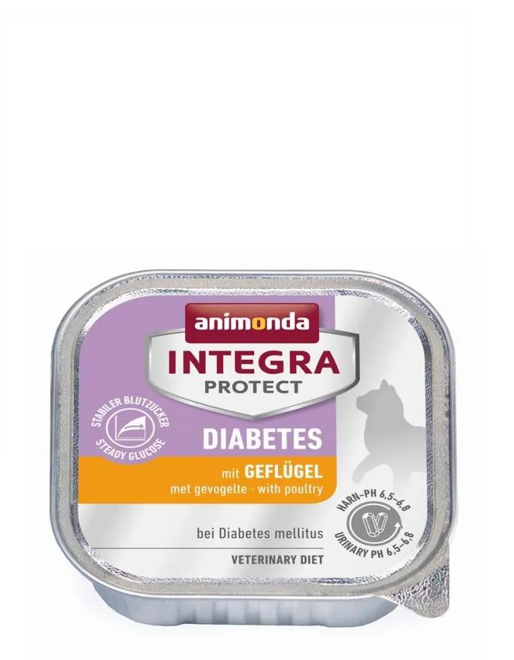 Animonda Integra Protect Diabetes with Poultry, Kissan märkäruoka, Adult, 100 g