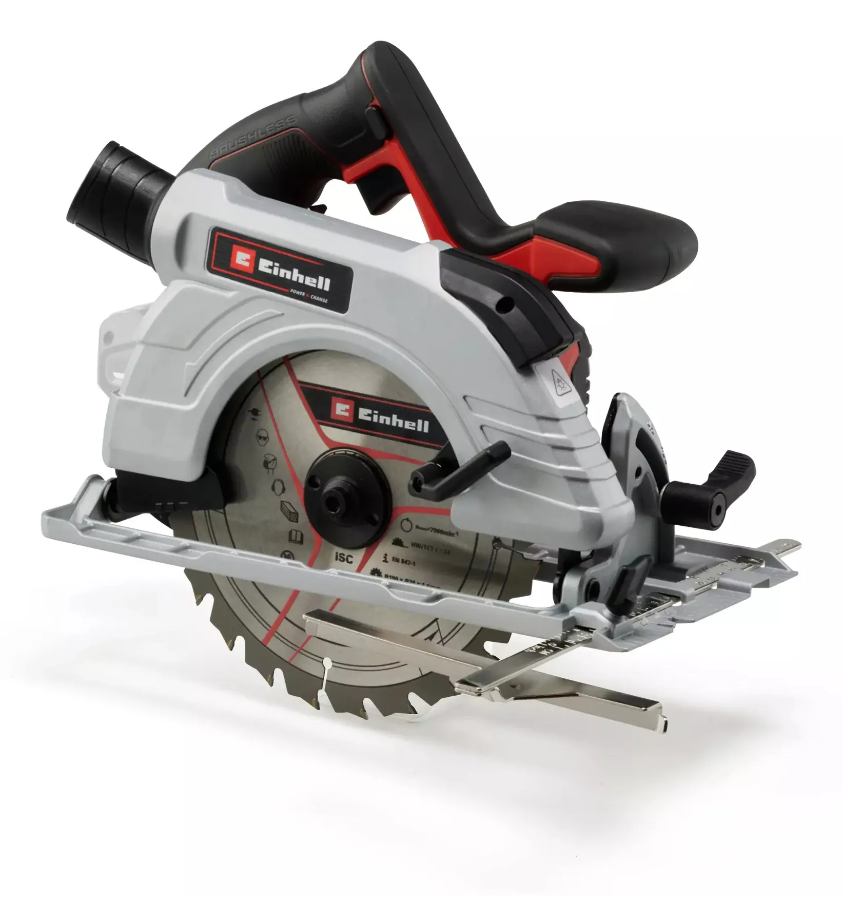 Einhell -Akkupyörösaha TE-CS 18/190 Li BL - Solo, ilman akkua ja laturia