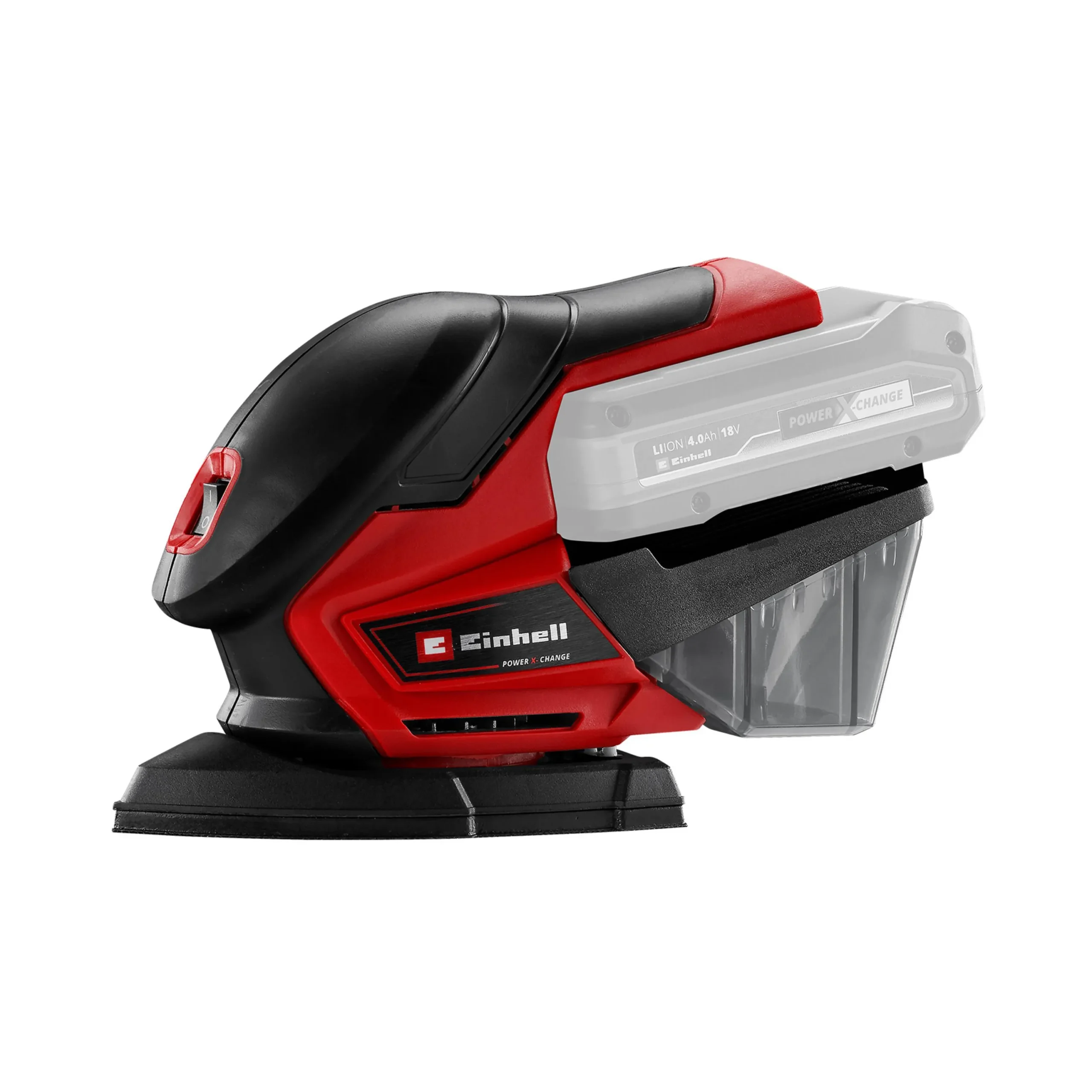 Einhell -Akkukäyttöinen monitoimihiomakone, TE-OS 18/150 Li - solo, ilman akkua ja laturia