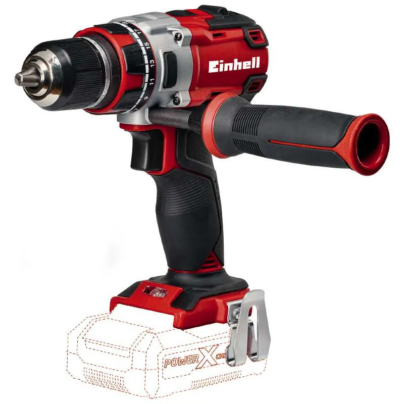 Einhell PROFESSIONAL -Akkuporakone, TE-CD 18 Li solo, ilman akkua ja laturia