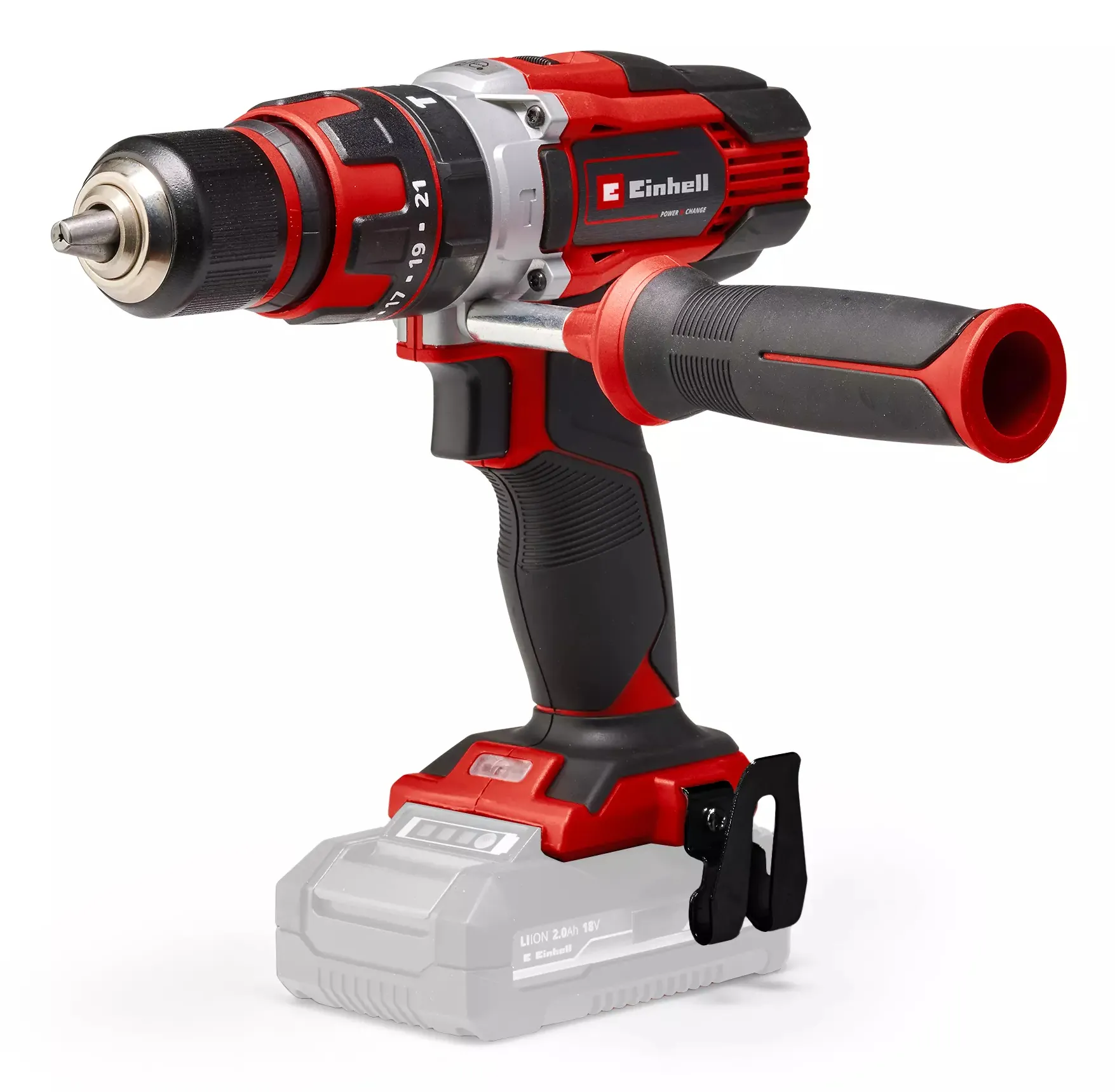 Einhell -Akkuporakone, TE-CD 18/48 Li-i-Solo, ilman akkua ja laturia