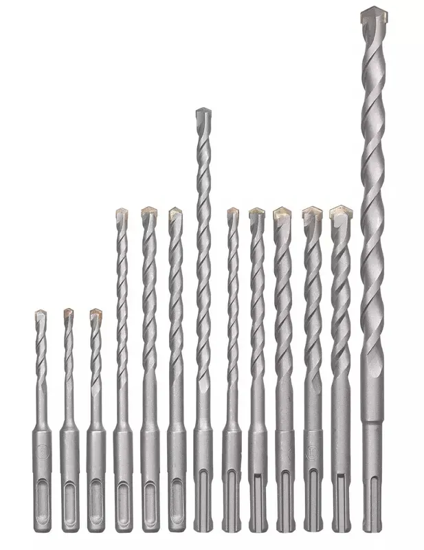 Einhell -Poranteräsarja SDS-plus, 5-14mm,12os. säilytyslaukussa