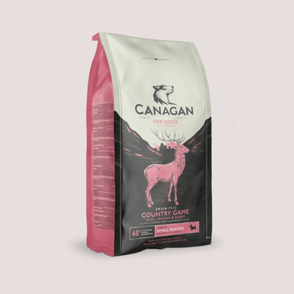 Canagan Country Game Small Breed, Koiran kuivaruoka, Puppies & Adults, Viljaton, 2 kg