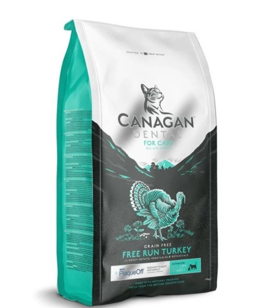 Canagan Dental Turkey, Kissan kuivaruoka, At any age, 1,5 kg