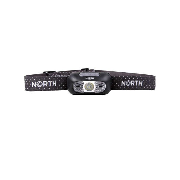 NORTH Otsalamppu 120 Lumen Musta noin 65m Liikkeentunnistin