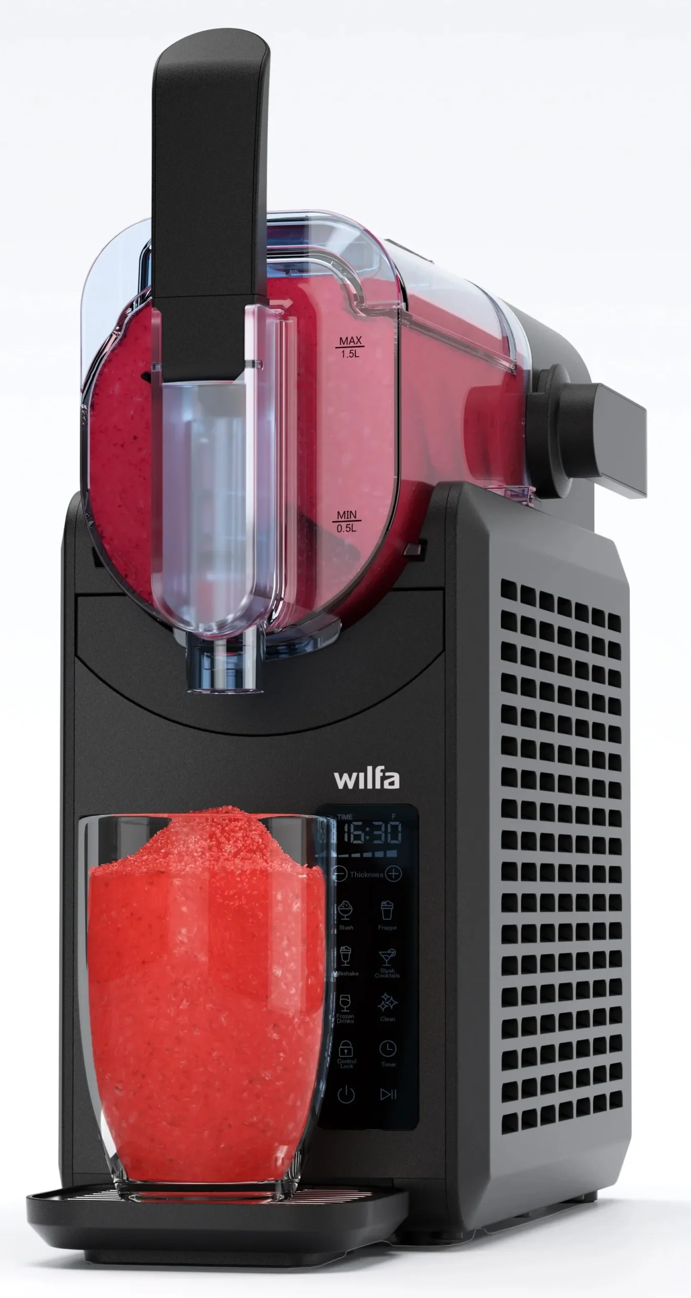 Wilfa Icy FDM1B-TC2000 sohjo- ja jäätelökone 2 litraa 220 wattia musta