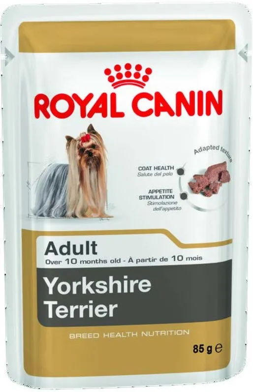 Royal Canin Yorkshire Terrier Adult Loaf, Koiran märkäruoka, 12 x 85 g
