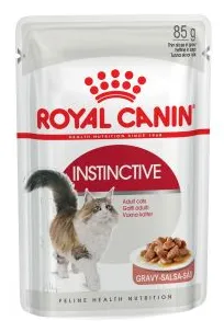 Royal Canin Instinctive in Gravy, Kissan märkäruoka, Adult, 12 x 85 g