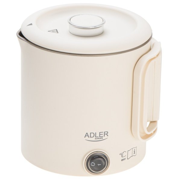 Adler AD 1388b Tourist -vedenkeitin, 0,8 l, 650 W, beige