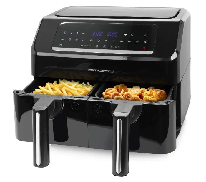 Emerio Smart Fryer AF-130376.1, 7,2 l, 2400 W, airfryer, musta