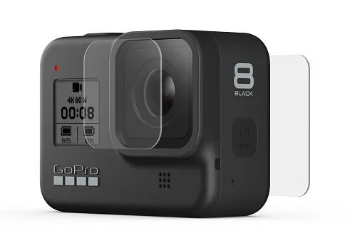 GoPro Tempered Glass Lens/Screen Protect HERO8 Black