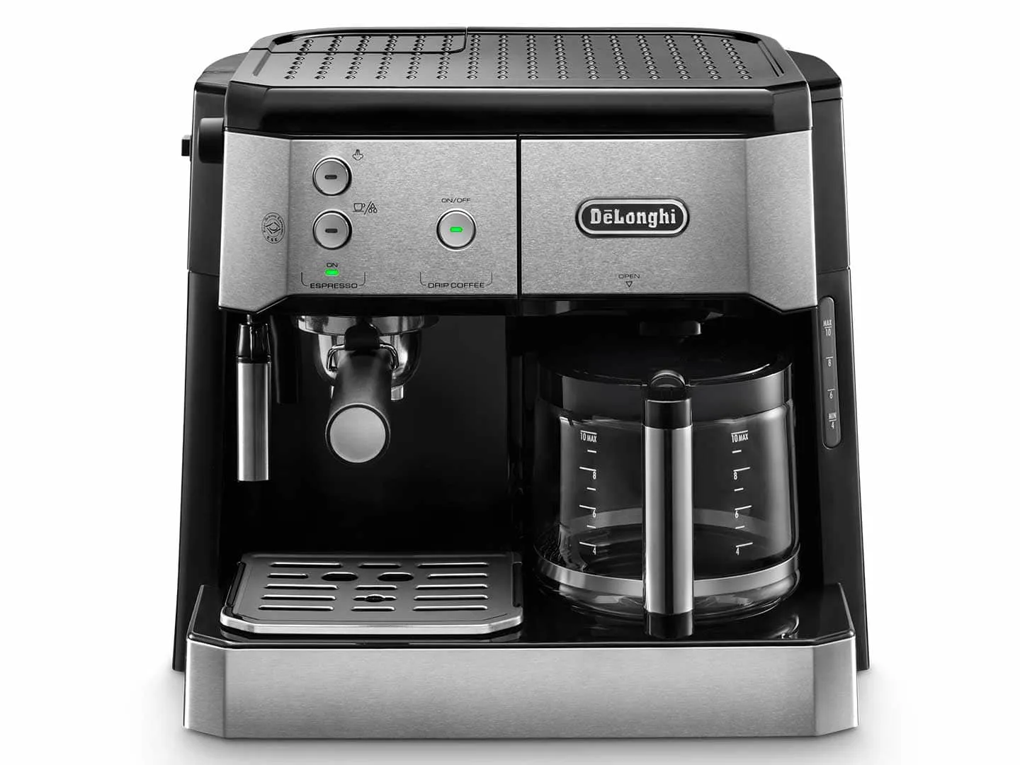 De'Longhi BCO421.S -manuaalinen espressokone, musta, metalli