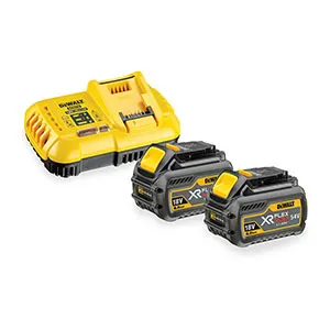DeWALT DCB118T2 2x 54V 2Ah - akun aloitussarja