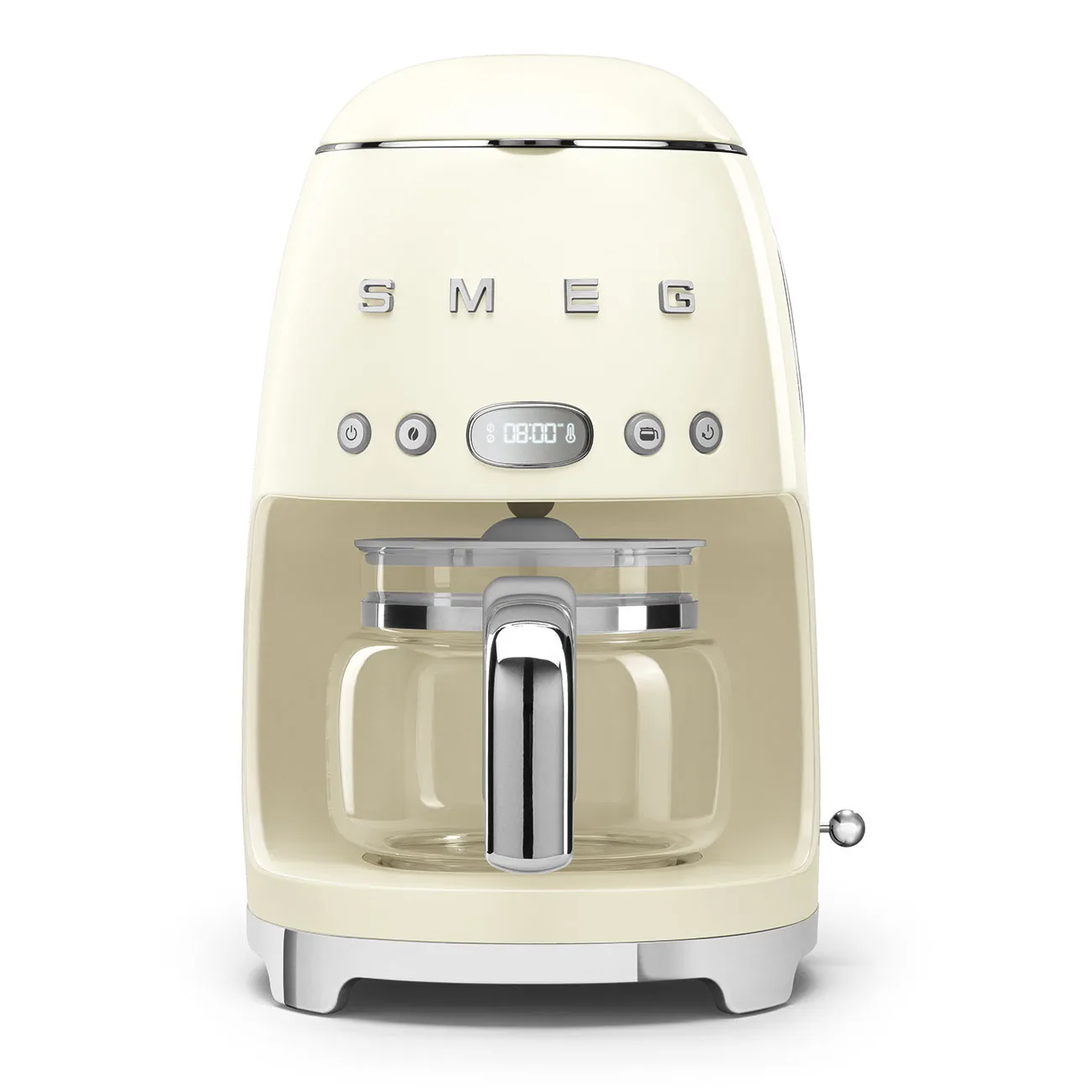 Smeg 50's Style DCF02CREU 10 kupin -kahvinkeitin, kermanvaalea