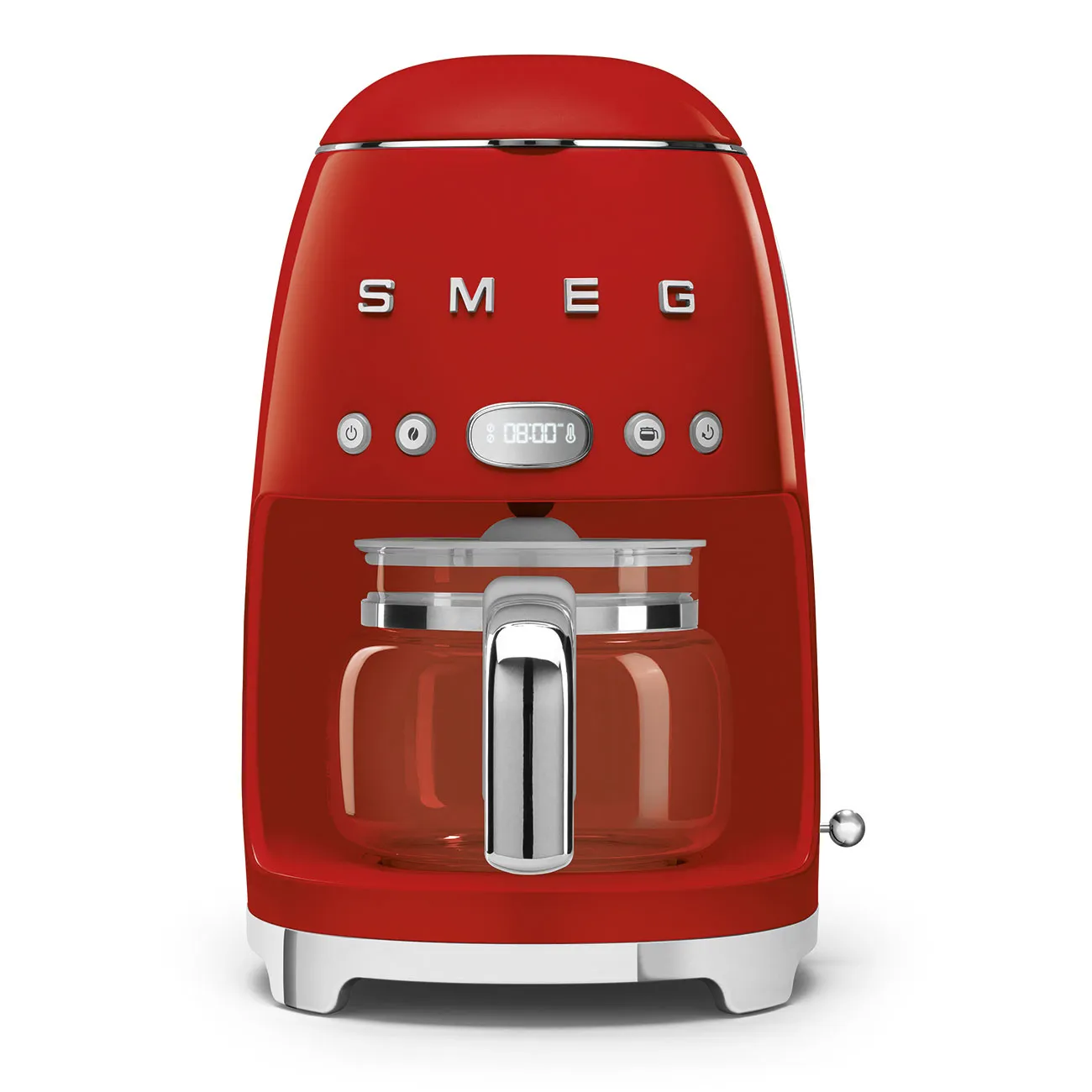 Smeg DCF02RDEU 10 kupin -kahvinkeitin, punainen
