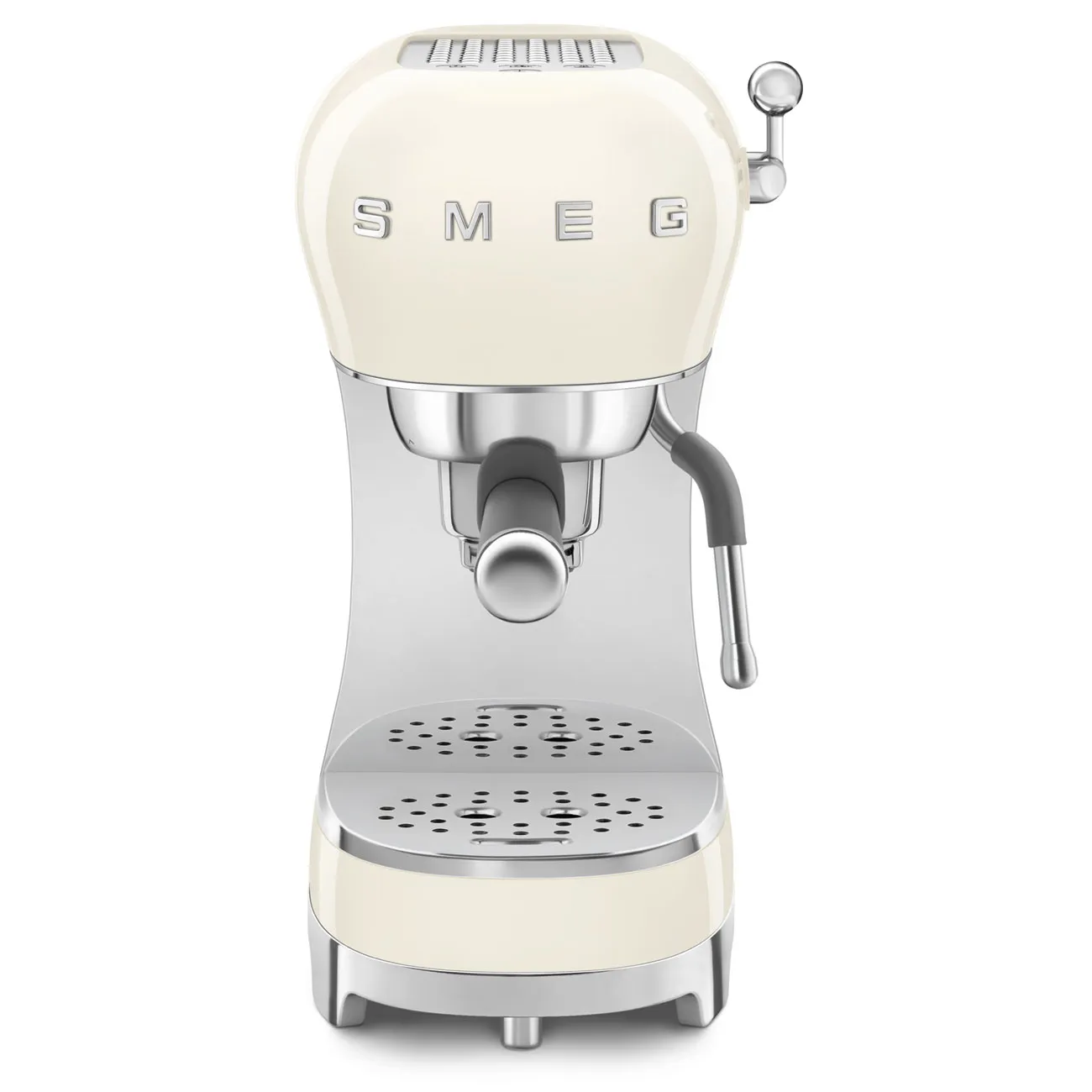 Smeg 50's Style ECF02CREU -manuaalinen espressokone, kerma