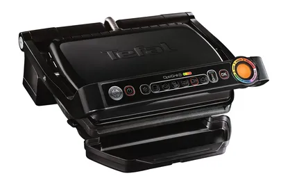 Tefal OptiGrill+ Snacking & Baking GC7148 -voileipägrilli, 2000 W, musta