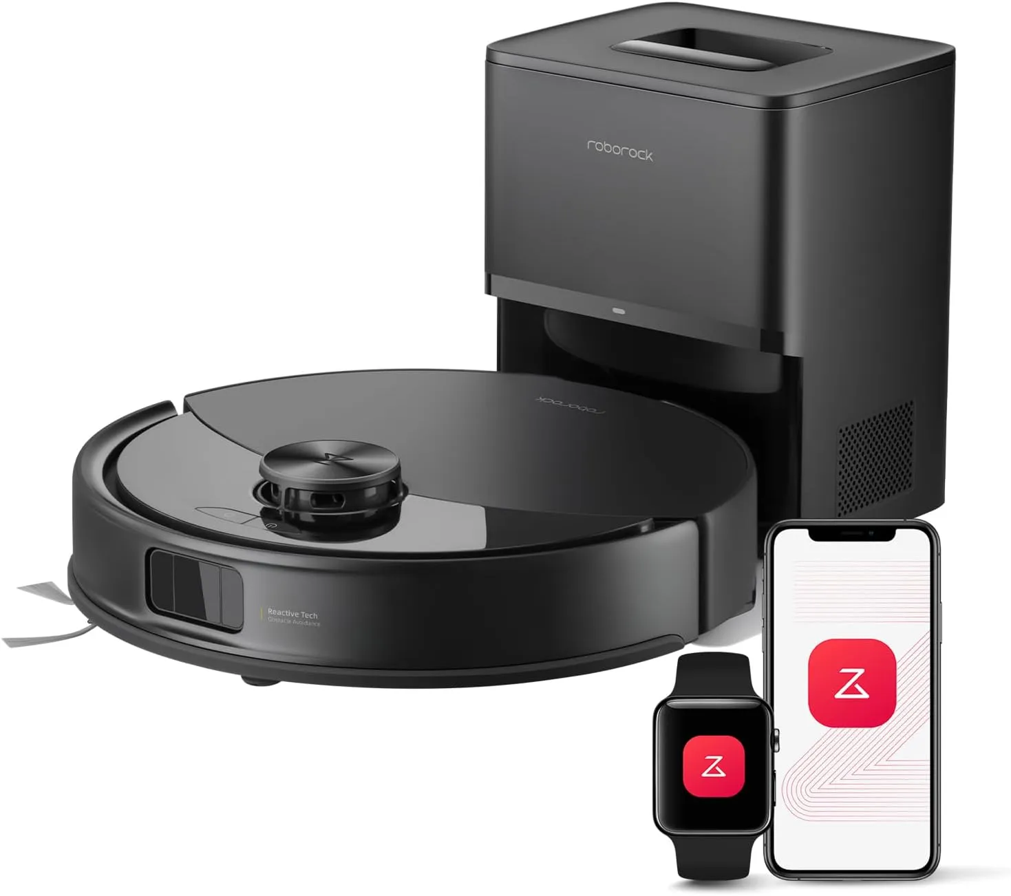 Roborock Q10 VF+ -robotti-imuri, musta