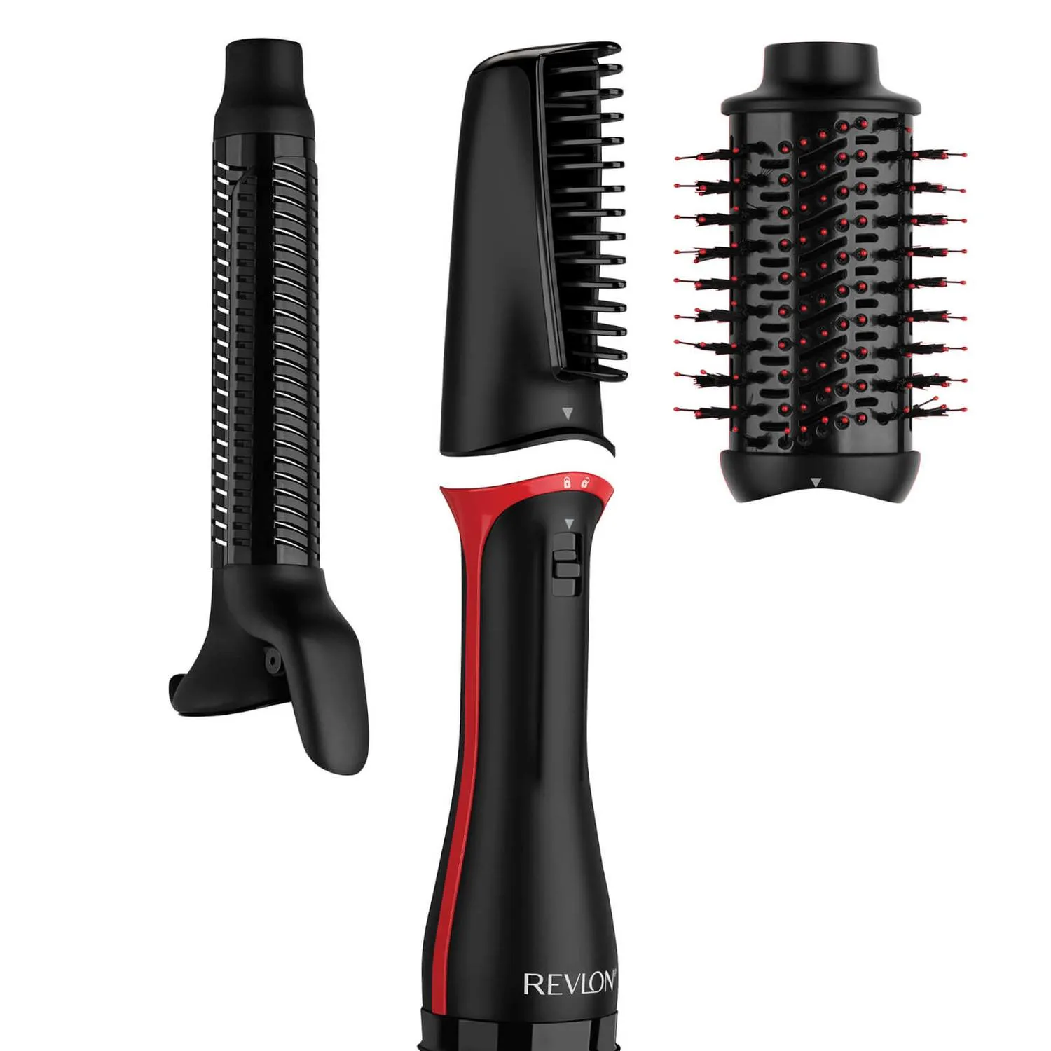 Revlon One-Step RVDR5333E 3-in-1 -muotoilurauta, musta/punainen