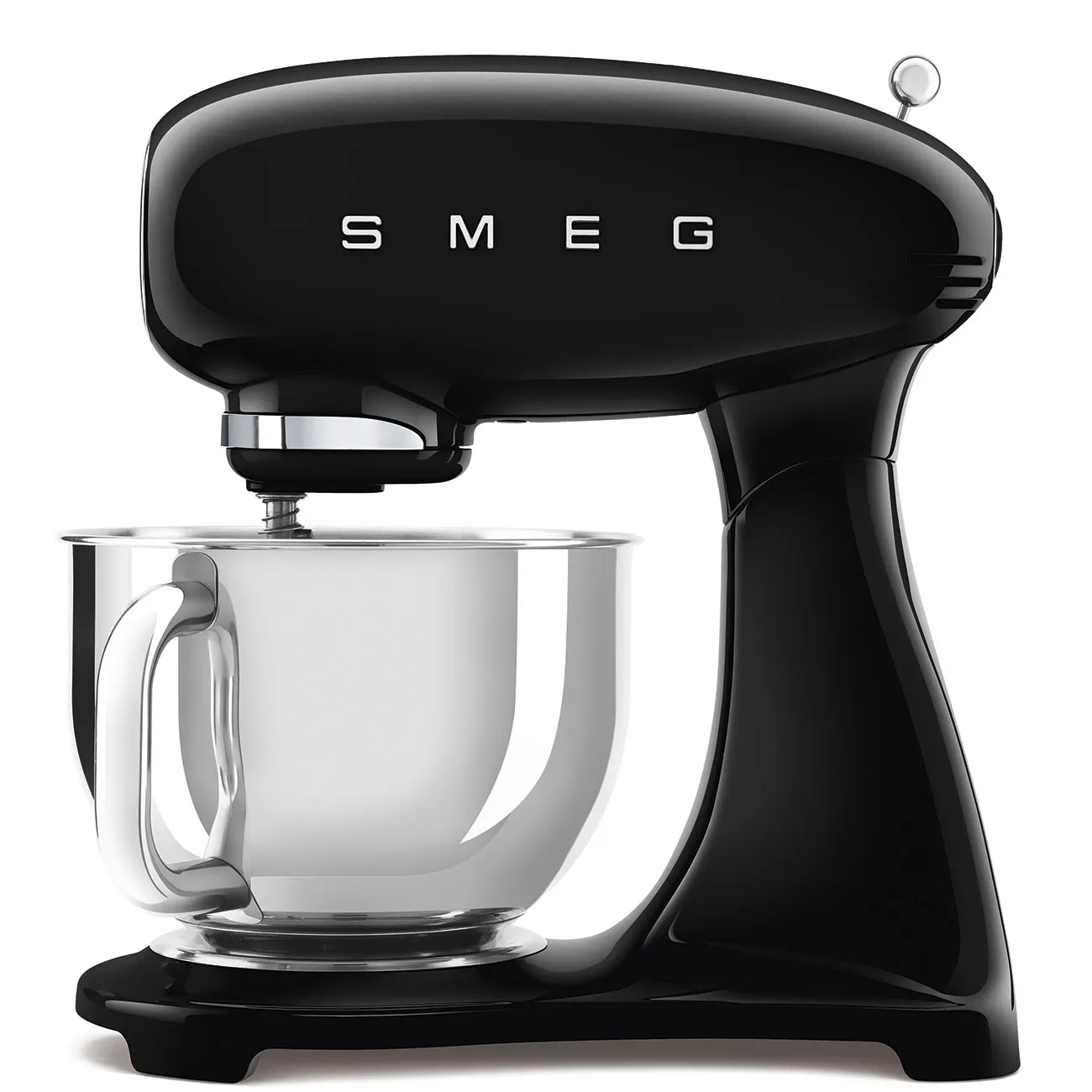 Smeg 50's Style Yleiskone 4,8 litraa 800 wattia SMF03BLEU - Musta